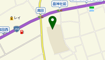 田原市立福江小学校の地図画像