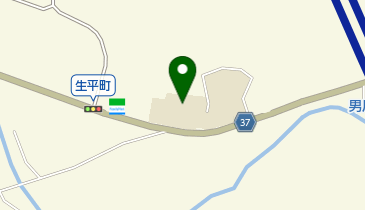 岡崎市立生平小学校の地図画像