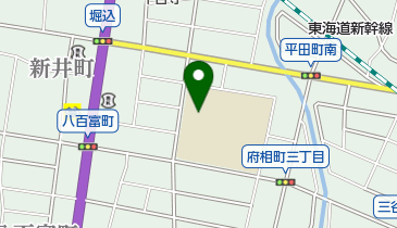 蒲郡市立竹島小学校の地図画像