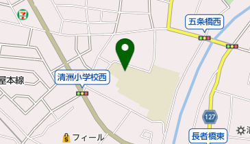 清須市立清洲小学校の地図画像