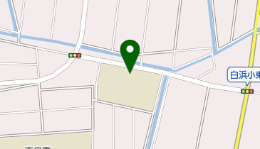 西尾市立白浜小学校の地図画像