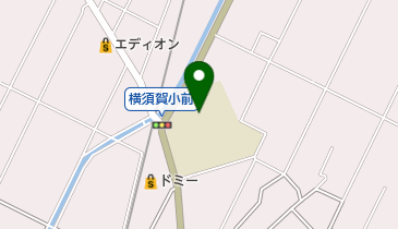 西尾市立横須賀小学校の地図画像