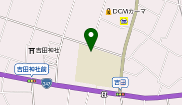 西尾市立吉田小学校の地図画像