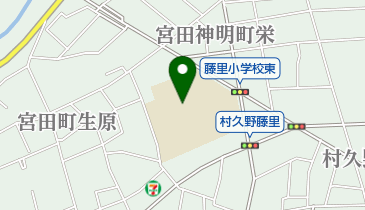 江南市立藤里小学校の地図画像