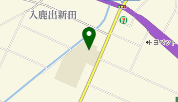 小牧市立村中小学校の地図画像