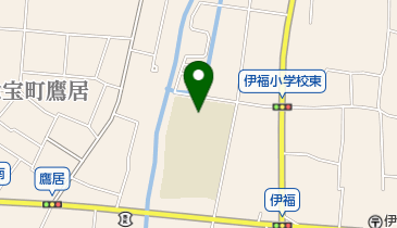 あま市立伊福小学校の地図画像