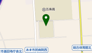 あま市立甚目寺東小学校の地図画像