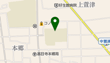 あま市立甚目寺南小学校の地図画像