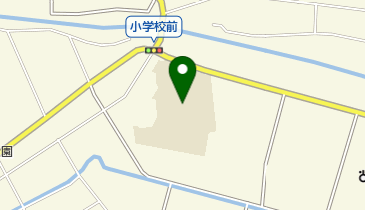 弥富市立十四山東部小学校の地図画像