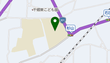 新城市立千郷小学校の地図画像