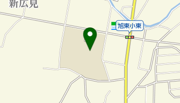 知多市立旭東小学校の地図画像