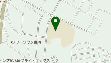 東海市立三ツ池小学校の地図画像