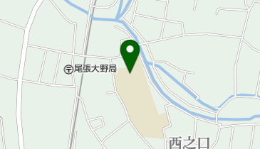 常滑市立大野小学校の地図画像