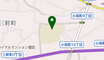 豊田市立衣丘小学校の地図画像