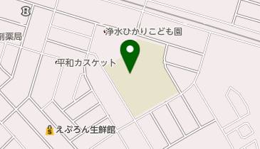 豊田市立浄水小学校の地図画像