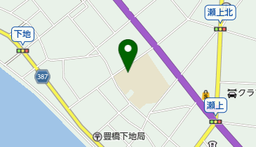 豊橋市立下地小学校の地図画像
