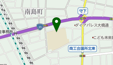 豊橋市立松葉小学校の地図画像