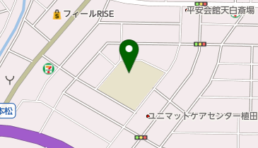 名古屋市立植田北小学校の地図画像