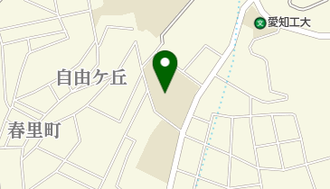 名古屋市立自由ケ丘小学校の地図画像