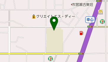 名古屋市立瀬古小学校の地図画像