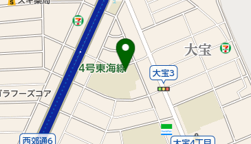 名古屋市立大宝小学校の地図画像