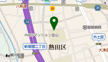 名古屋市立高蔵小学校の地図画像