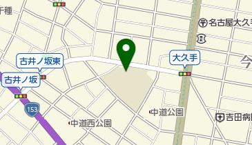 名古屋市立千種小学校の地図画像