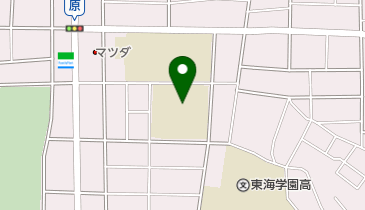 名古屋市立原小学校の地図画像