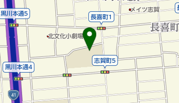 名古屋市立東志賀小学校の地図画像