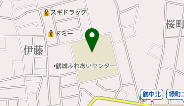 西尾市立鶴城小学校の地図画像