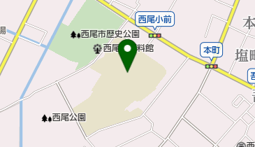 西尾市立西尾小学校の地図画像