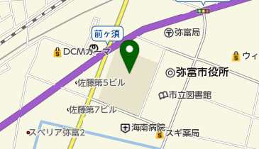 弥富市立桜小学校の地図画像