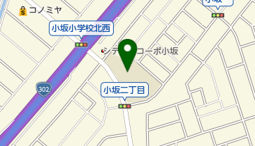 名古屋市立小坂小学校の地図画像
