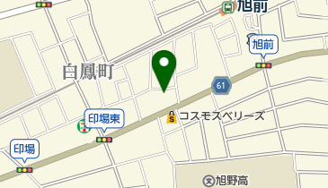 東春暁幼稚園の地図画像