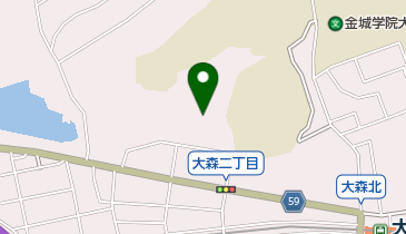 金城学院幼稚園の地図画像
