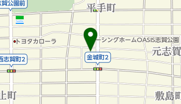 金城幼稚園の地図画像
