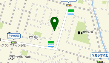 小牧市立第一幼稚園の地図画像