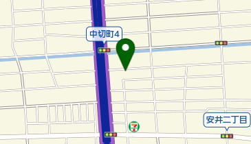 城北幼稚園の地図画像