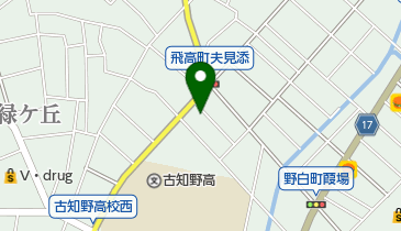 すみれ幼稚園の地図画像