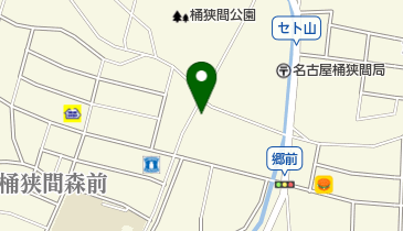 名古屋市立桶狭間幼稚園の地図画像