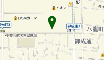 名古屋市立おりべ幼稚園の地図画像