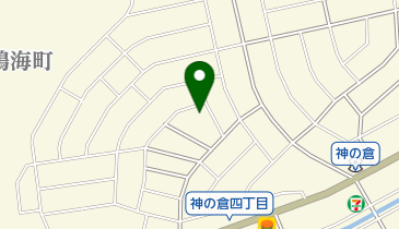 名古屋市立神の倉幼稚園の地図画像