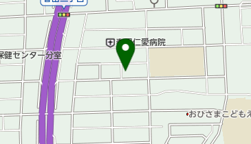 名古屋市立春田幼稚園の地図画像