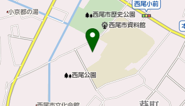 西尾市立西尾幼稚園の地図画像