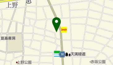 天満幼稚園の地図画像