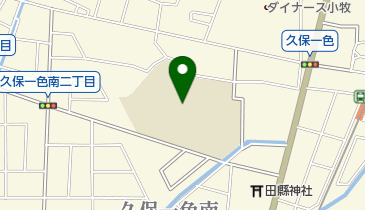 愛知県立小牧特別支援学校の地図画像