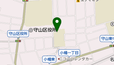 名古屋市立守山特別支援学校の地図画像