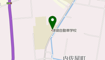 津島自動車学校の地図画像