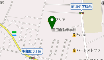 豊田自動車学校の地図画像
