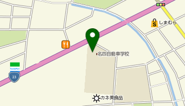 名四自動車学校の地図画像